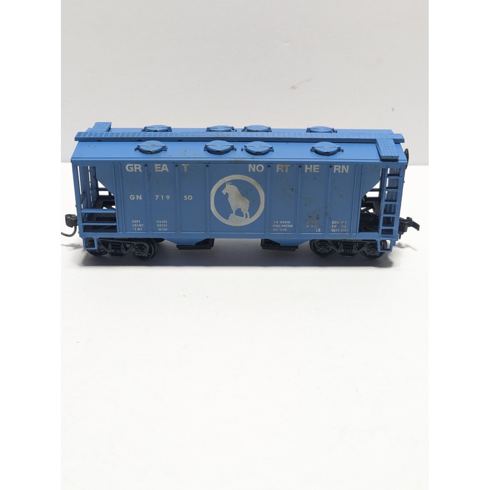 Great Northern GN 71950 Blue Covered Hopper Model Train Car Vintage Rail Cargo